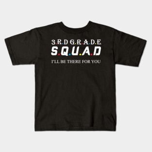 3rd Grade Squad Kids T-Shirt